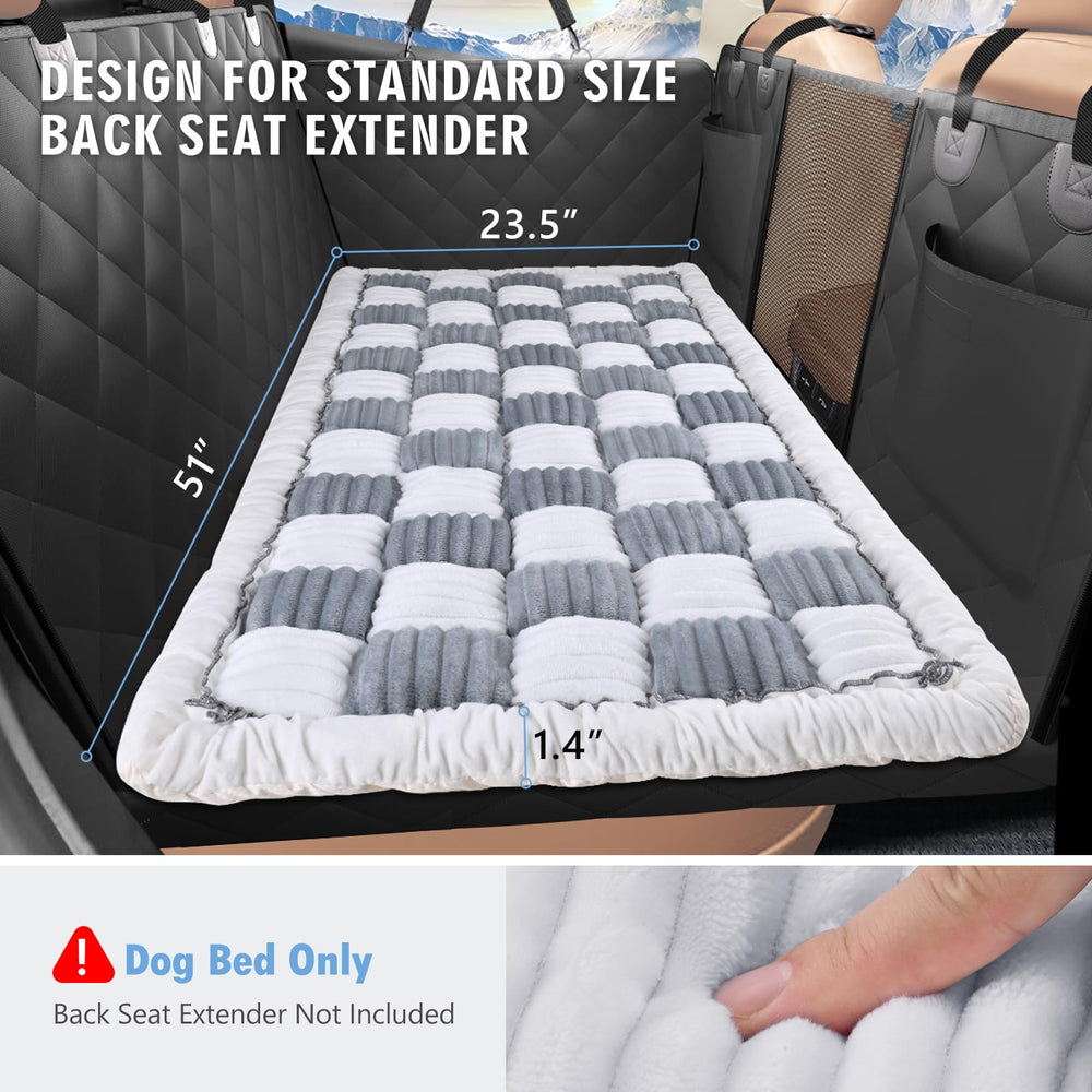 Cama para perro expansión en nube suave para viajes cómodos