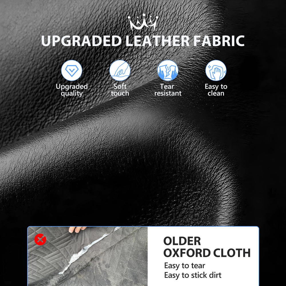 ROUWINNE cuero sintético mejorado impermeable y fácil de limpiar