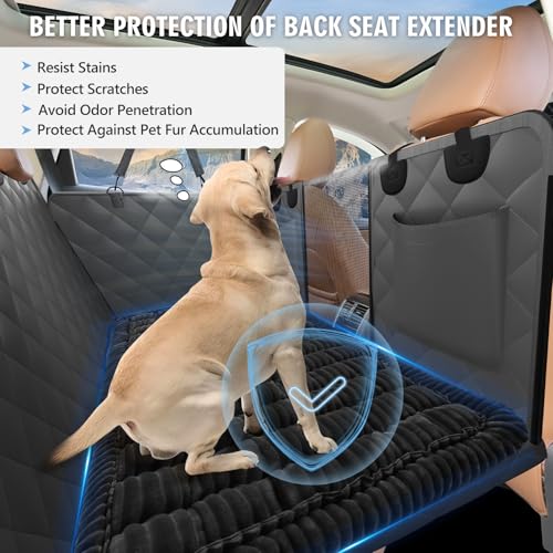 ROUWINNE protector para respaldo de coche protege contra rasguños y manchas.