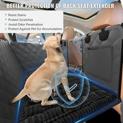 ROUWINNE protector para respaldo de coche protege contra rasguños y manchas.