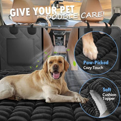 ROUWINNE superficie de franela suave ofrece calor y transpirabilidad para tu mascota.
