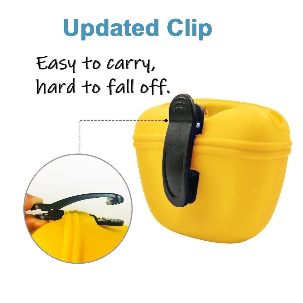 RoyalCare bolsa de premios de silicona con clip para cinturón, entrenamiento cómodo.