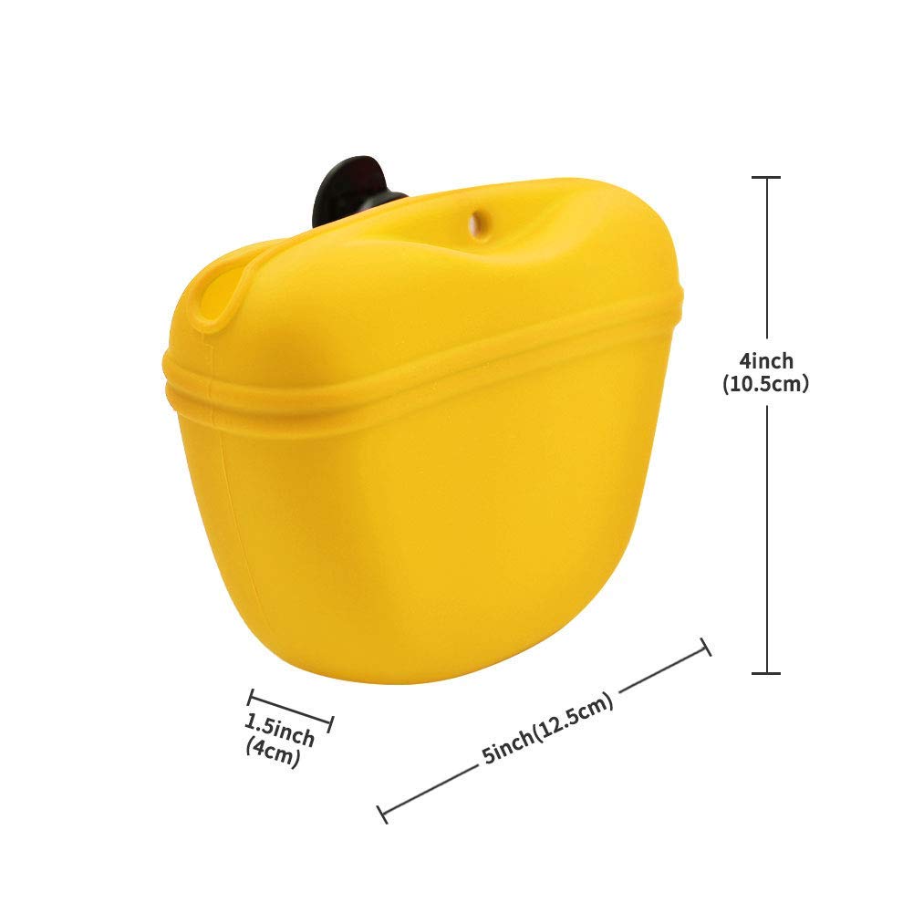 RoyalCare bolsa de premios de silicona para paseo, ligera y portátil.