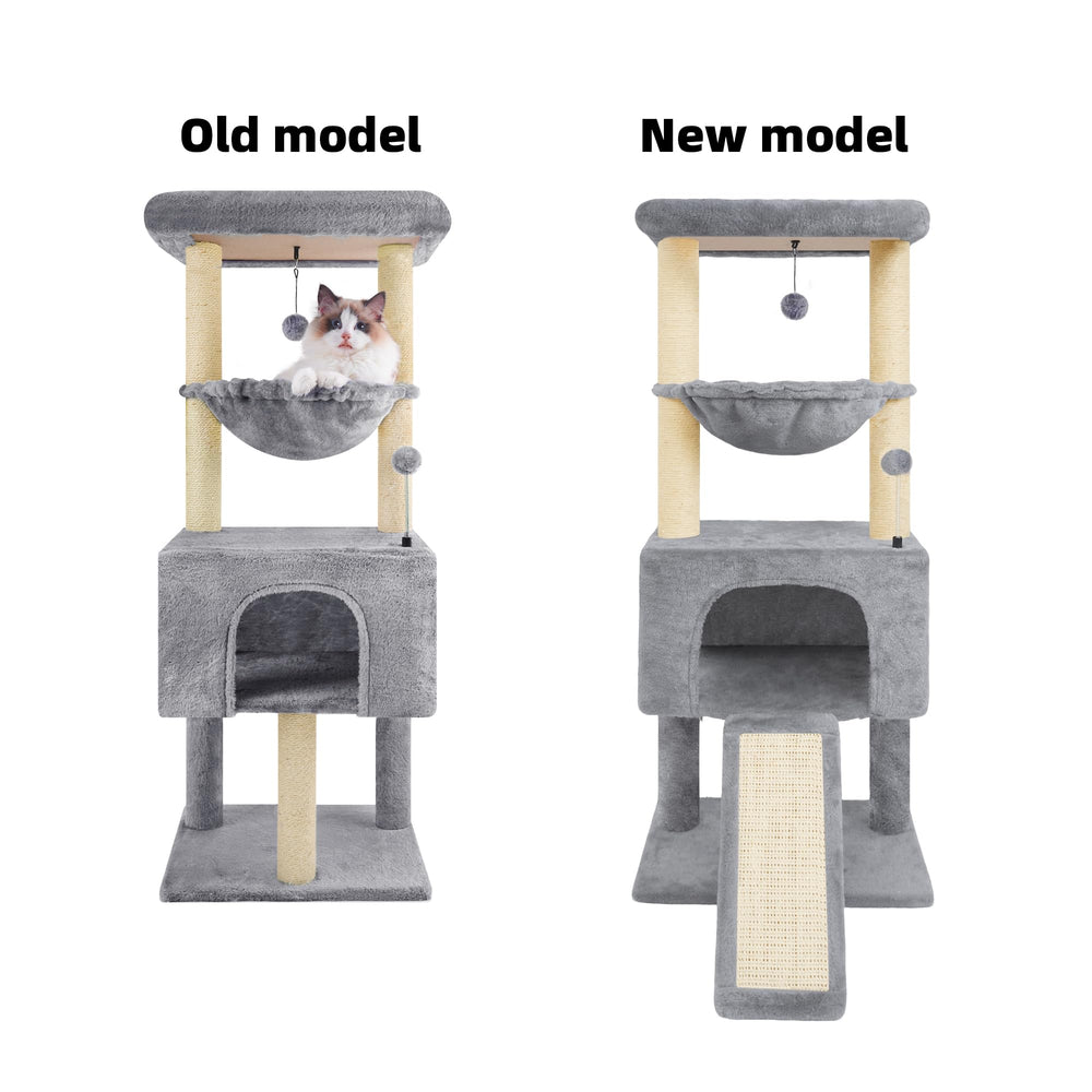 Roypet Arbol Gatos 43-3 plataformas: zonas elevadas para observar y jugar.