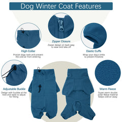 ROZKITCH collar-alto-perro, cuello cálido y protección contra el viento.