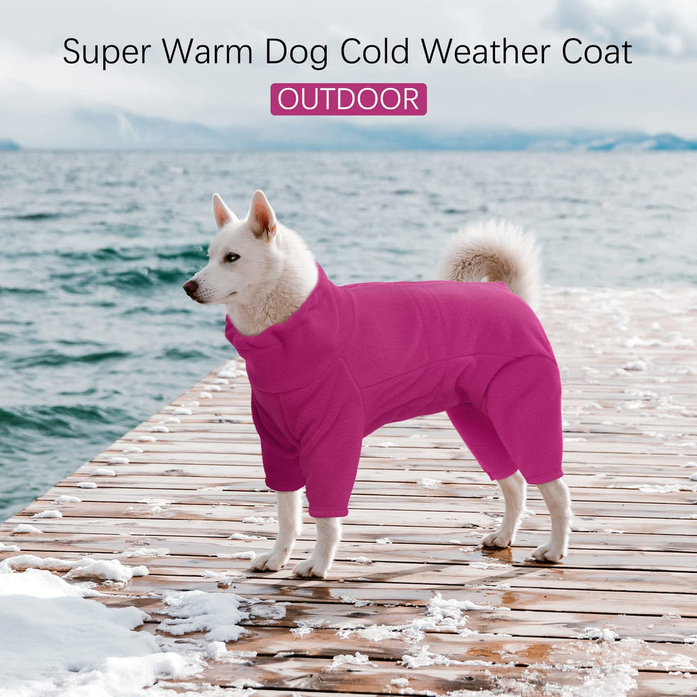 ROZKITCH chaqueta invierno para perro mediano, protección contra el viento