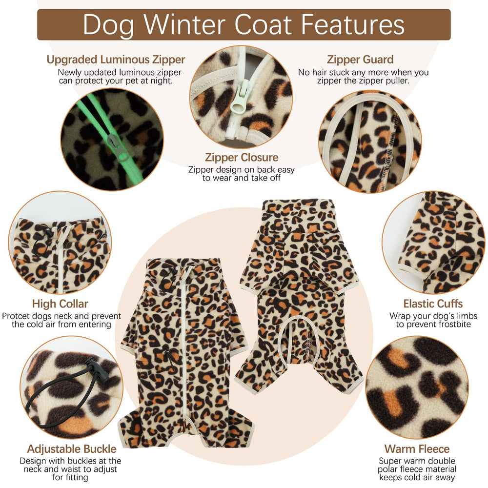 ROZKITCH chubasquero para perros, cuello: cuello alto para más calor.