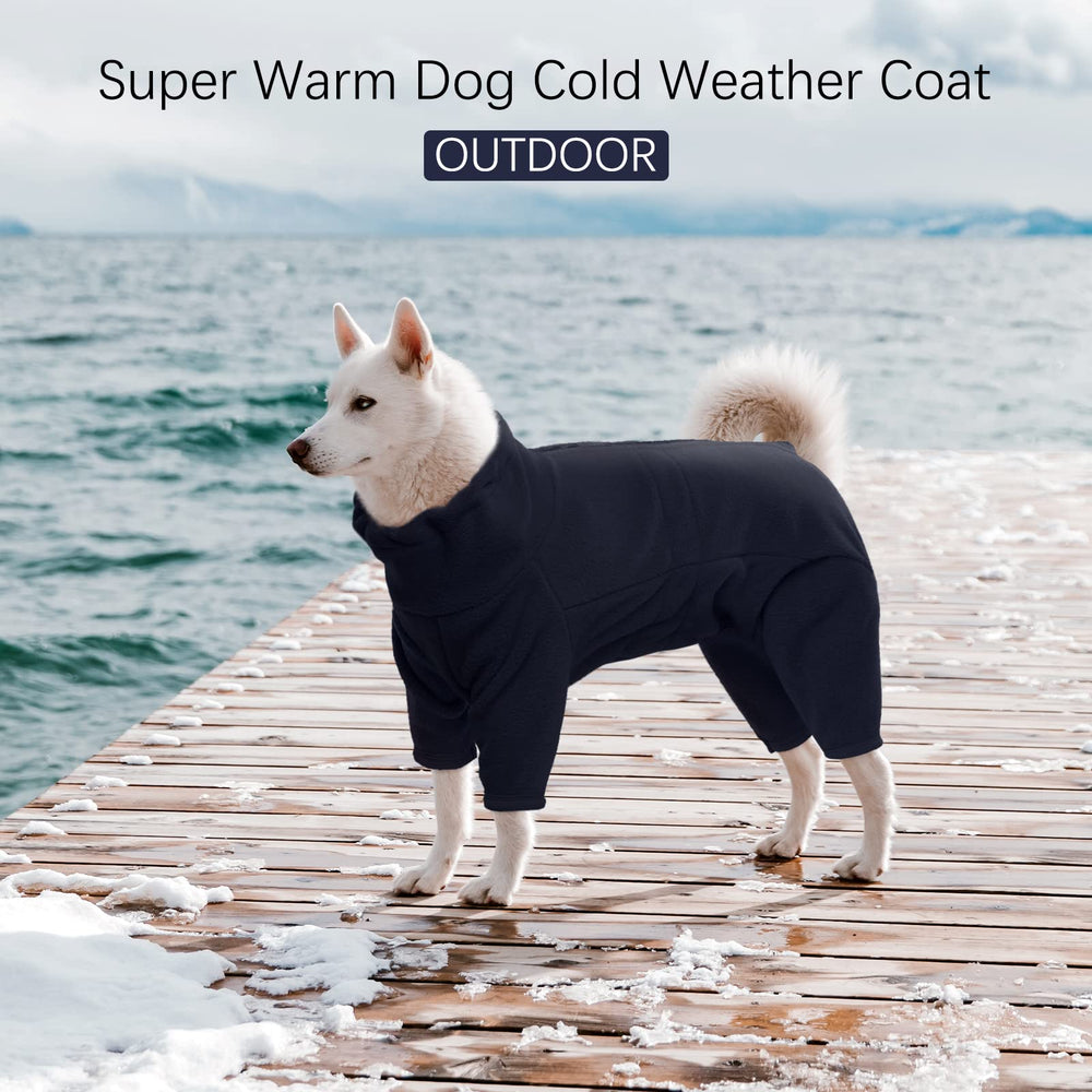 ROZKITCH cuello alto para perro, cobertura extra para días fríos.