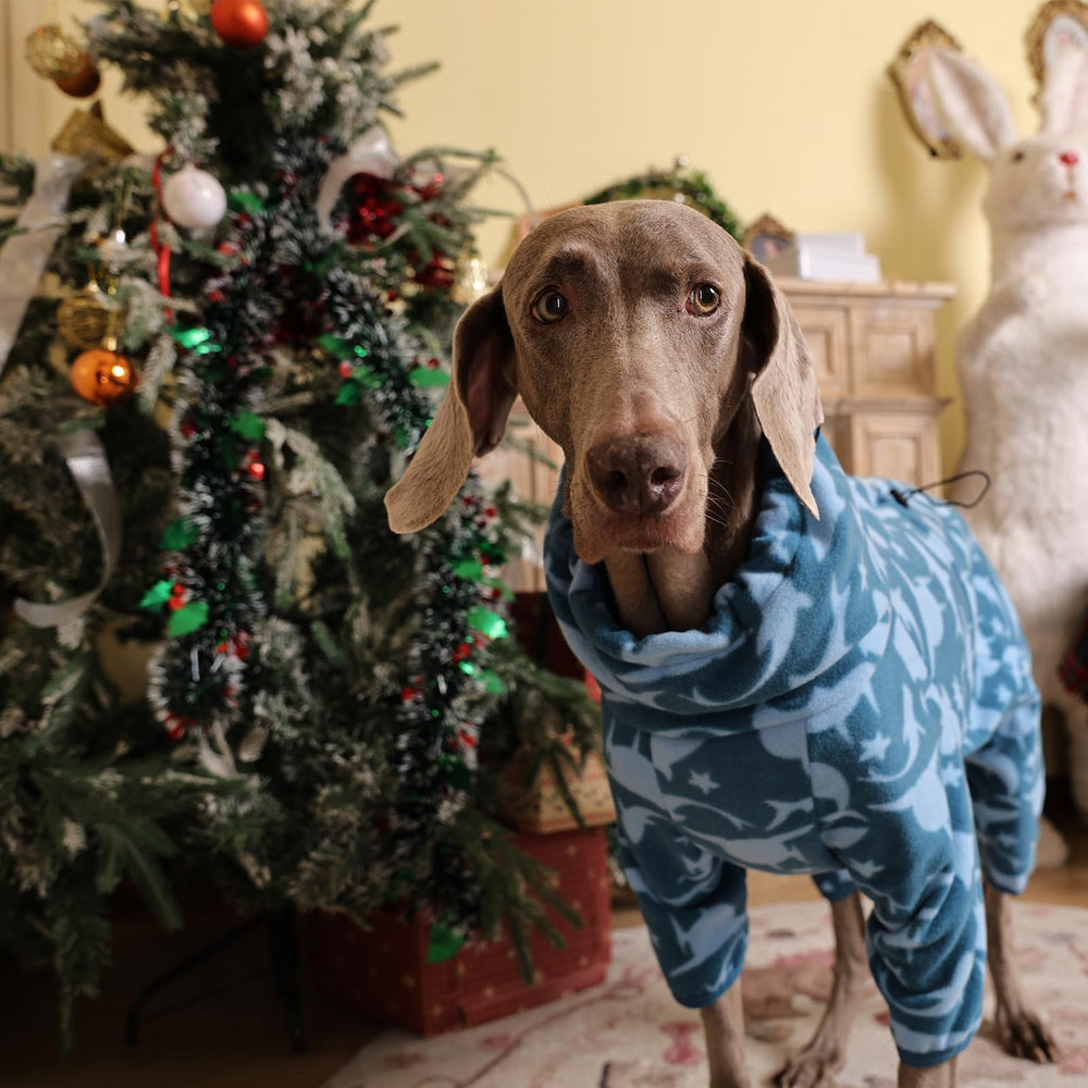 ROZKITCH pijama para perro grande, diseño fácil de poner, uso diario.