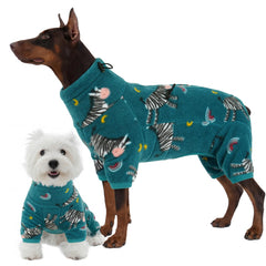 ROZKITCH pijama para perro grande Zebra, cómodo para paseos diarios