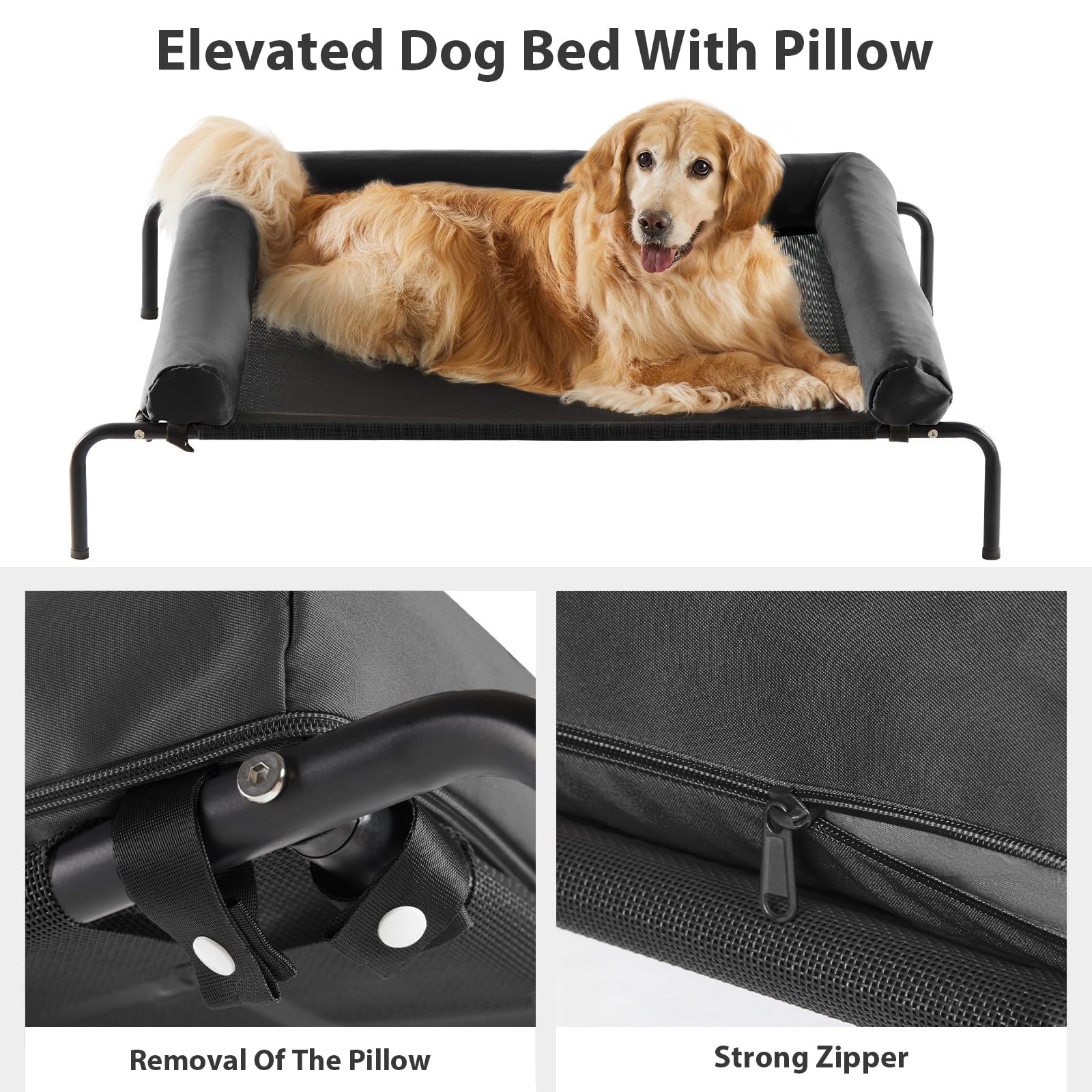 Almohada en U de RRPETHOME ofrece soporte para cuello.