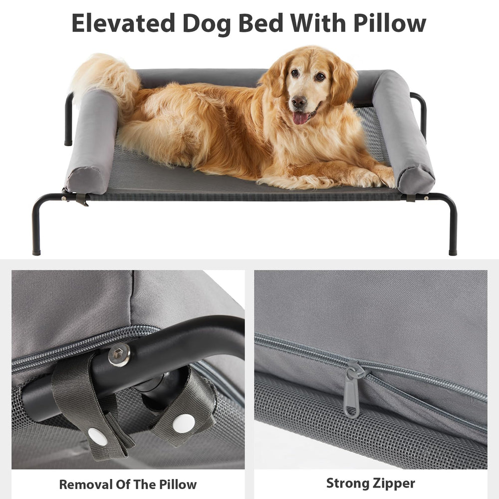 Colchón ergonómico elevado de RRPETHOME para articulaciones cómodas.