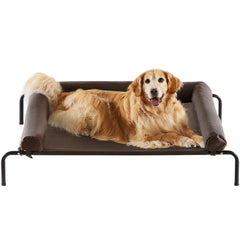 Cama RRPETHOME para perro elevada con malla fría para perros grandes.