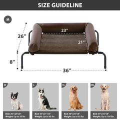 Almohada en forma de U de RRPETHOME removible y lavable para comodidad del perro