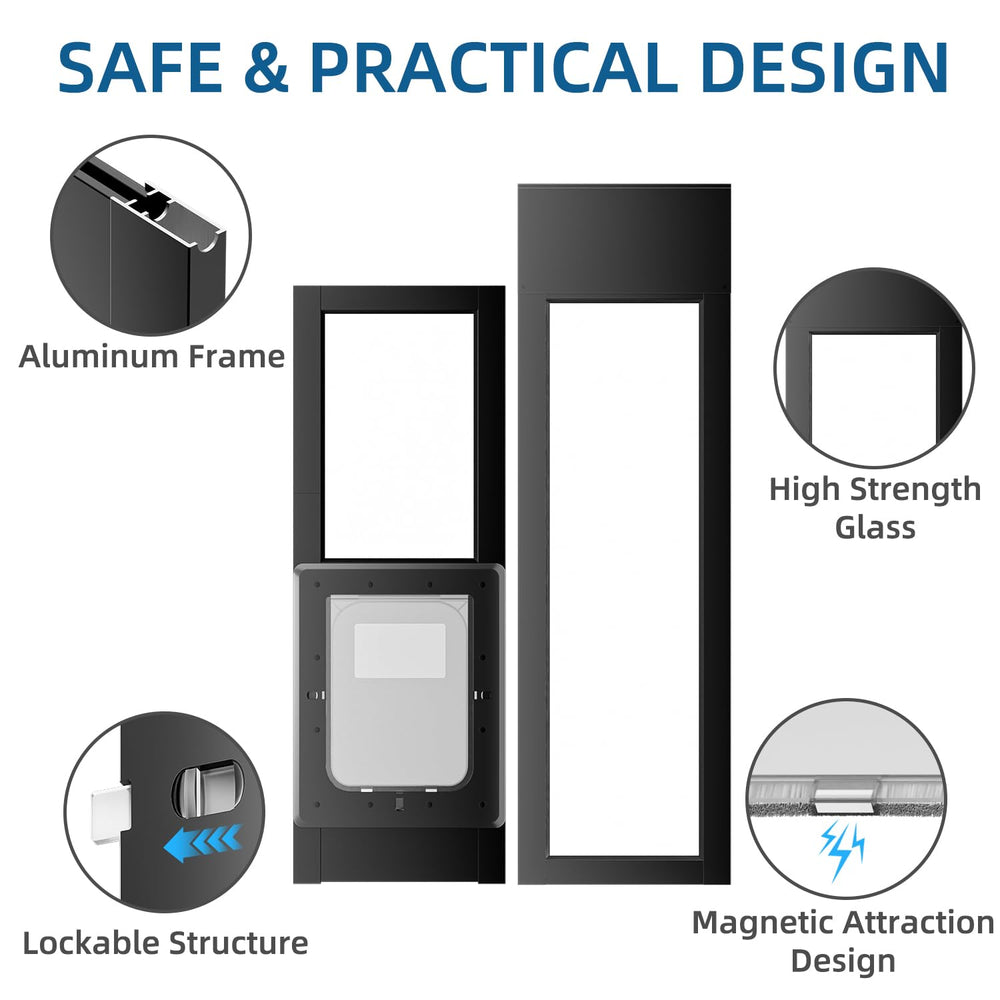 RSEORD puerta ajustable en altura para adaptarse a puertas.