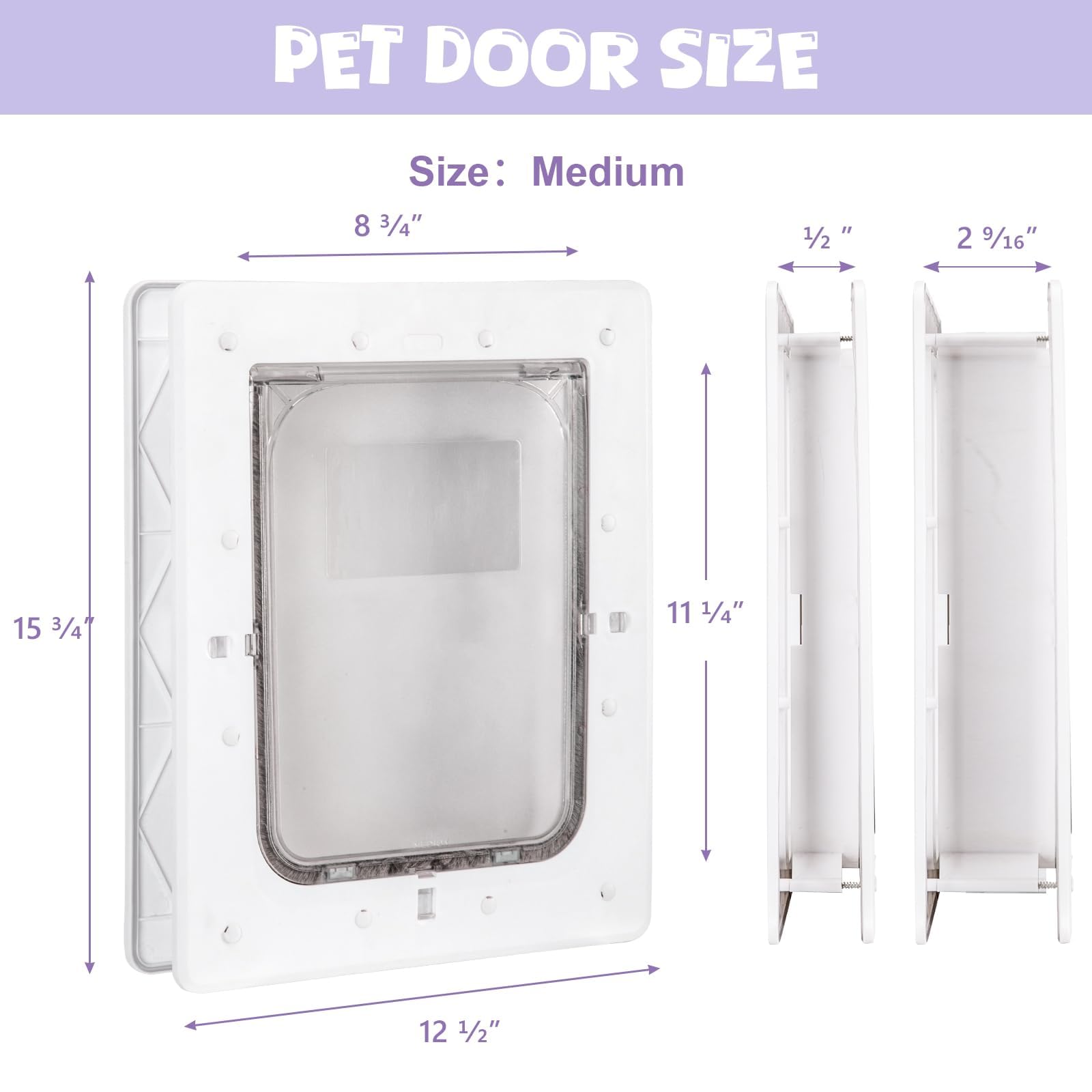Puerta impermeable para exteriores Rseord protege contra clima adverso.