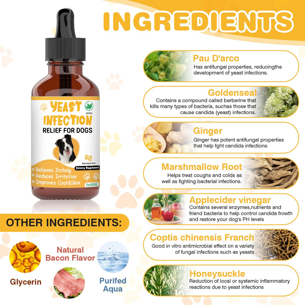 RUAKPL ingredientes clave, fórmula natural para apoyo general del cuidado canino