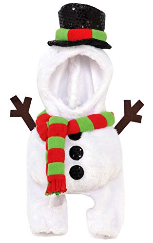 Disfraz Rubies Muñeco de Nieve Mascota, brazos visibles, ideal para escenas divertidas.