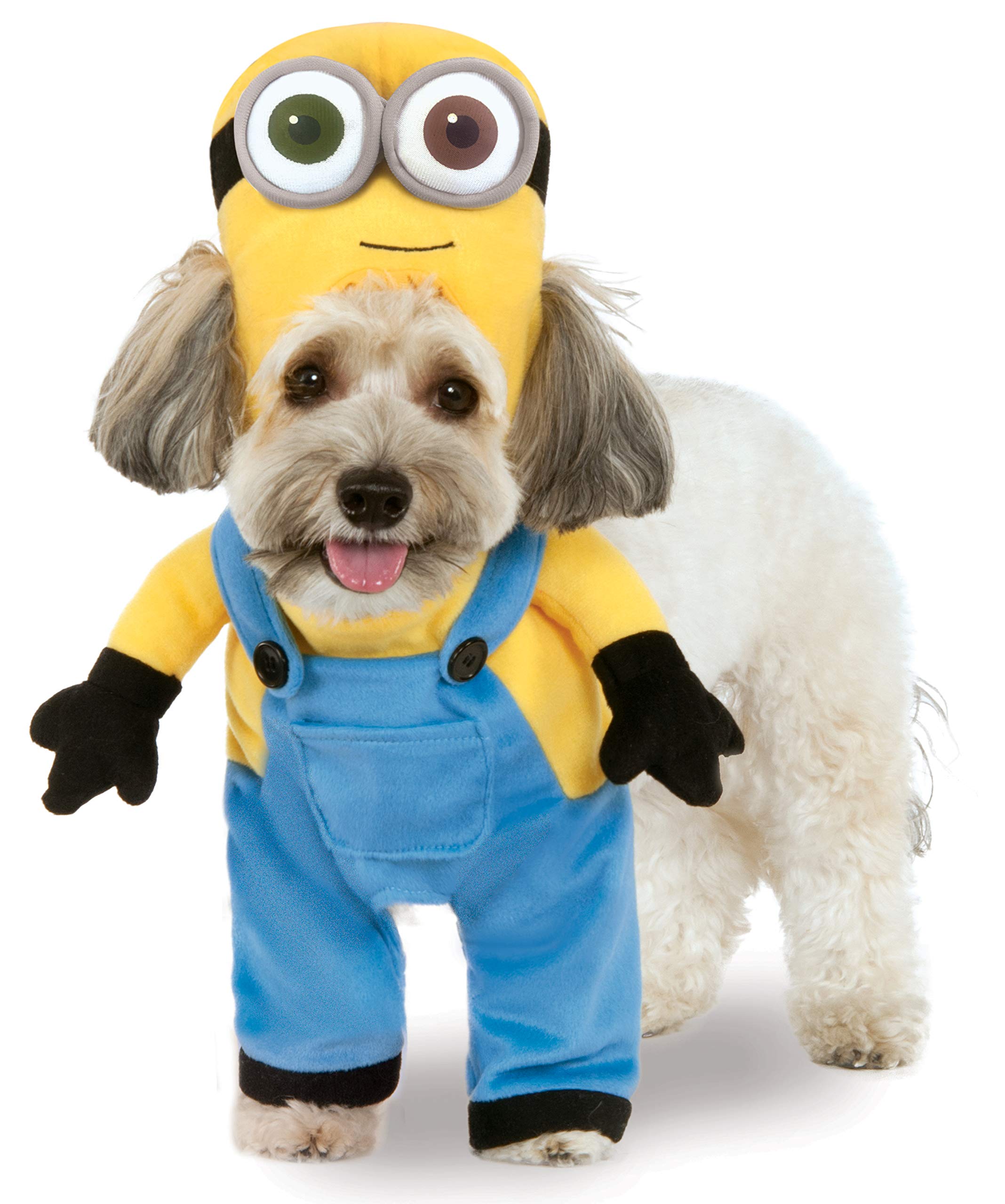 Disfraz Rubies Minion Bob con camiseta amarilla para fotos divertidas.