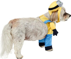 Rubies Minion Bob cuerpo amarillo con brazos de peluche para mascota.