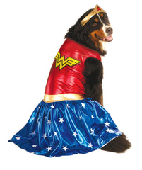 Rubies disfraz Wonder Woman para mascota, tiara brillante para Halloween