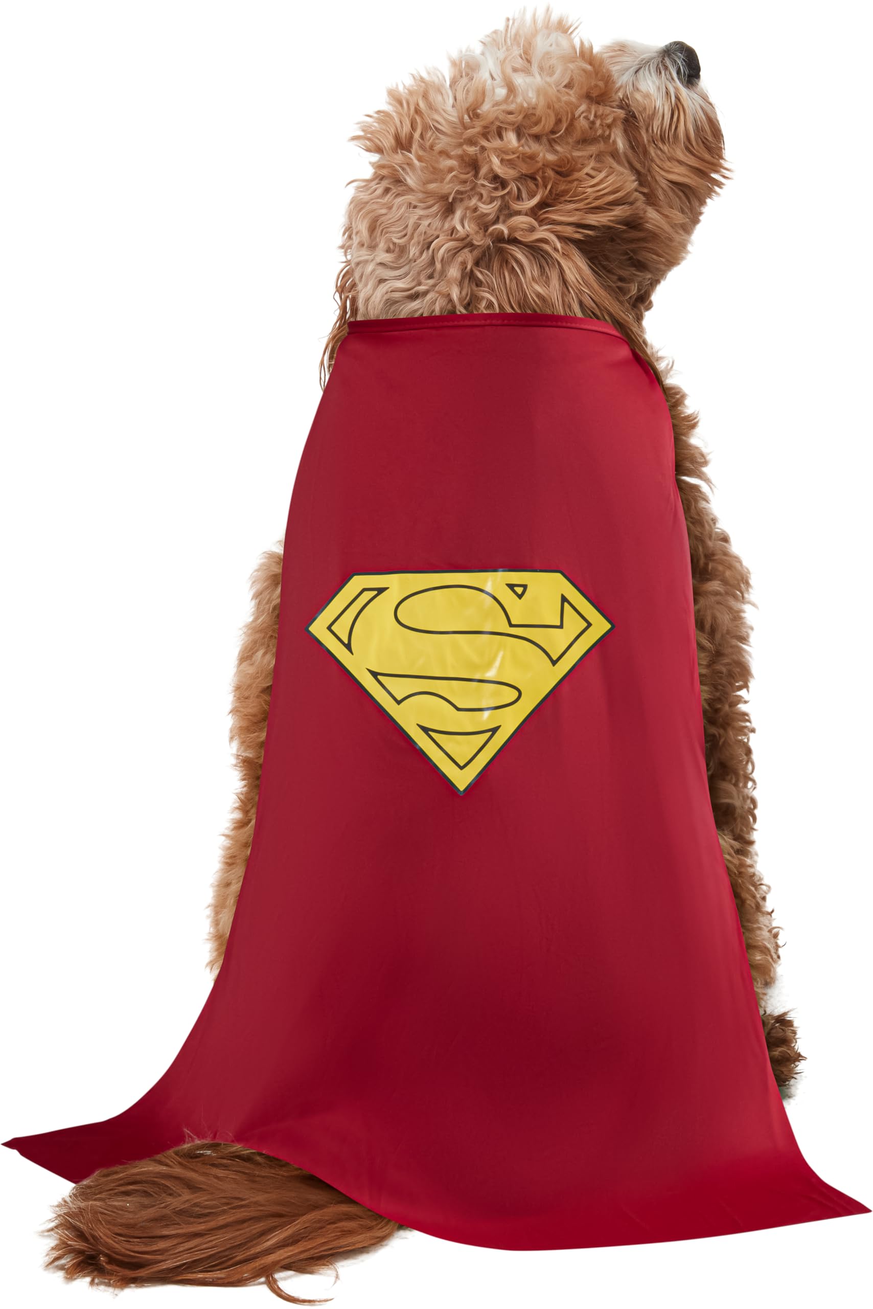 Material suave y ligero del disfraz Rubies Superman, pensado para movimientos.