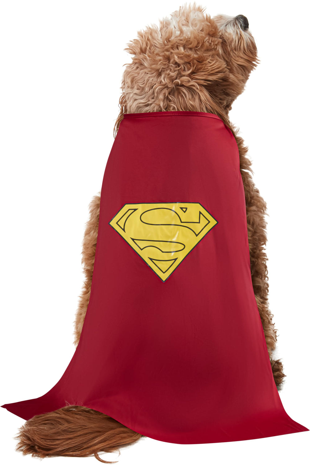 Material suave y ligero del disfraz Rubies Superman, pensado para movimientos.