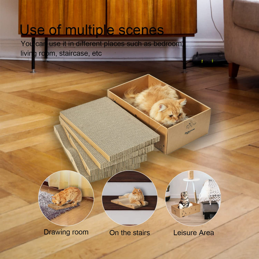 RUBMEOW uso en interiores, ideal para gatos medianos y grandes.