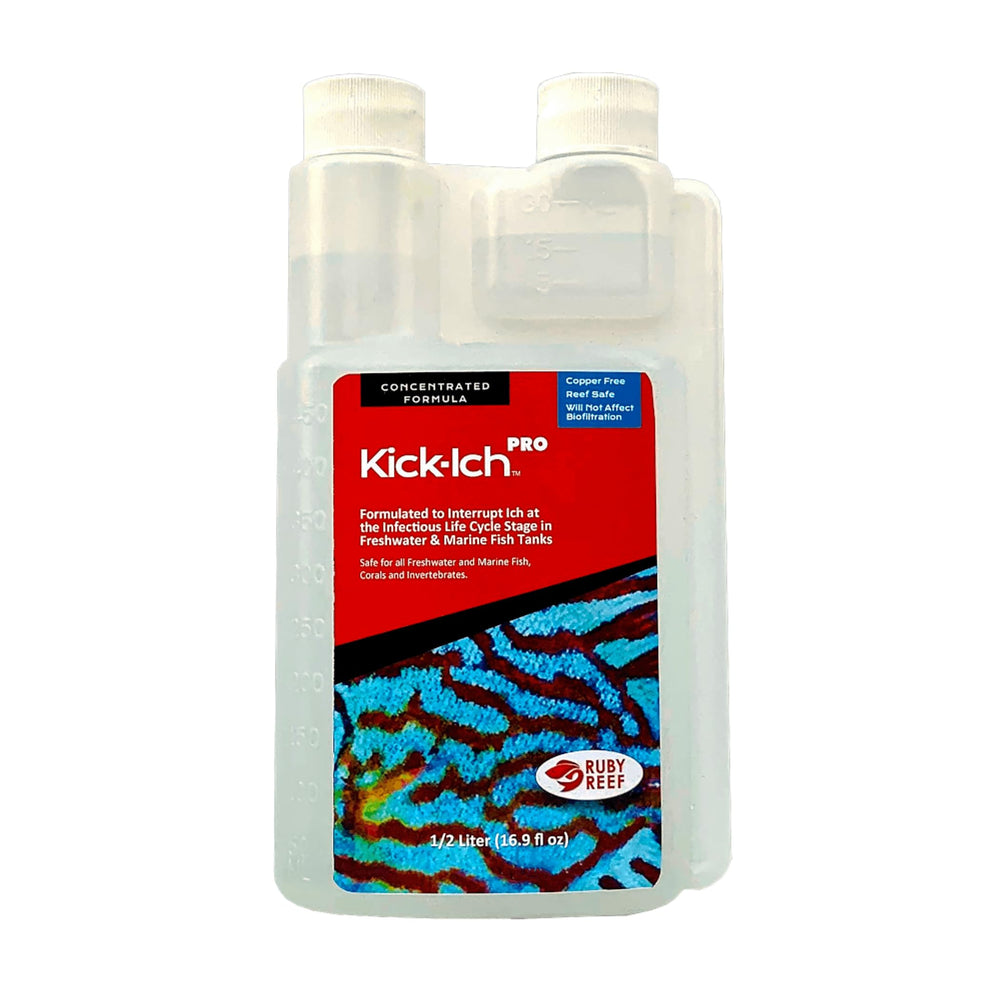 Ruby Reef Kick-ICH Pro, instrucciones de uso, guía rápida para acuaristas.