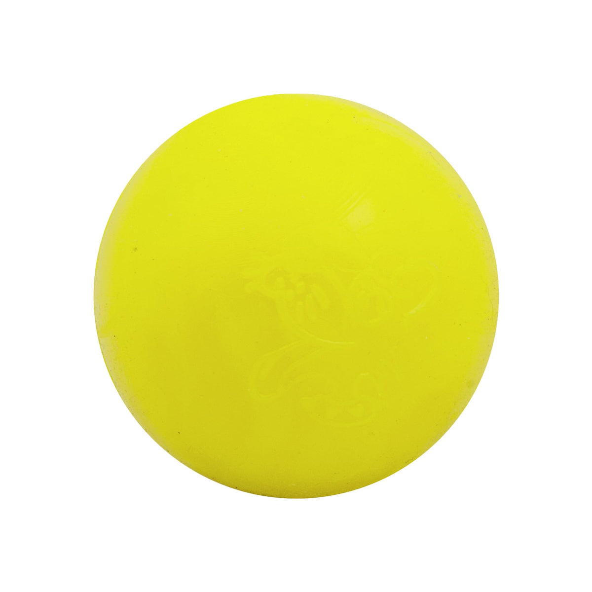 Ruff Dawg Ball XL en amarillo neón, ideal para juego al aire libre y gran visibilidad.