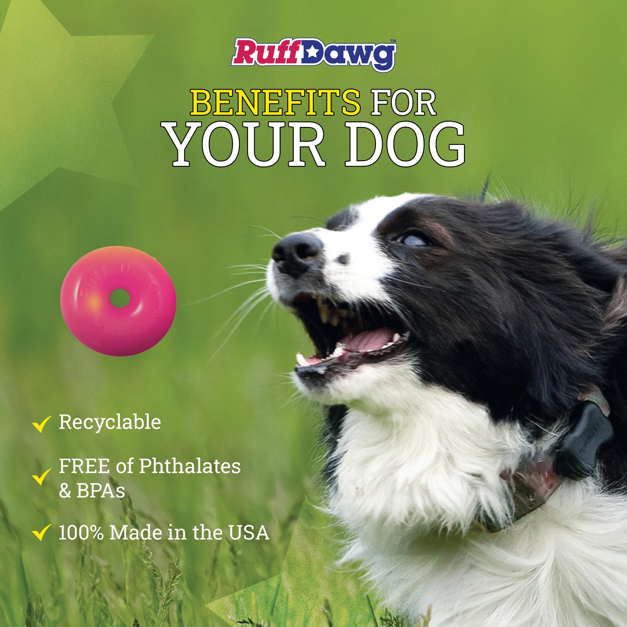 Ruff Dawg Dawg-Nut XL – Cuidado dental suave para mordisqueos