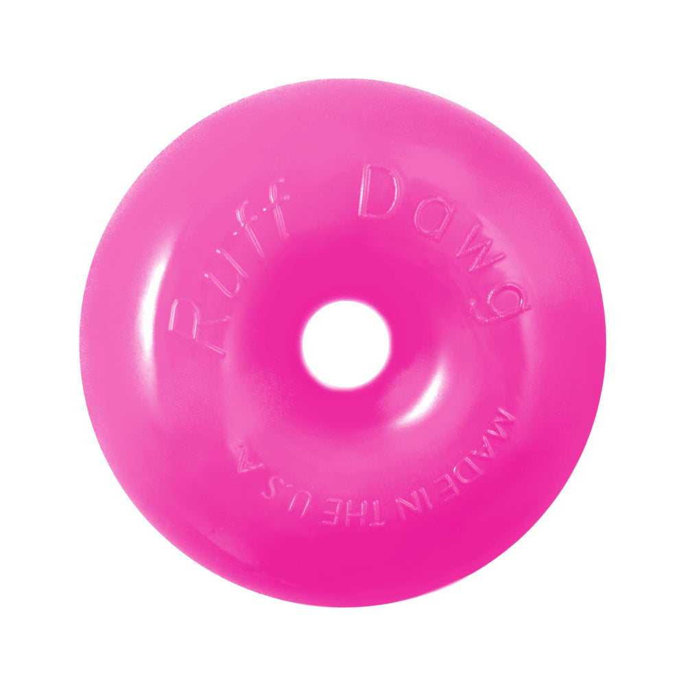 Ruff Dawg Dawg-Nut XL – Juguete donut para perros masticadores fuertes en acción
