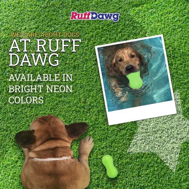 Ruff Dawg Peanut Crunch en forma de barra para mayor agarre.