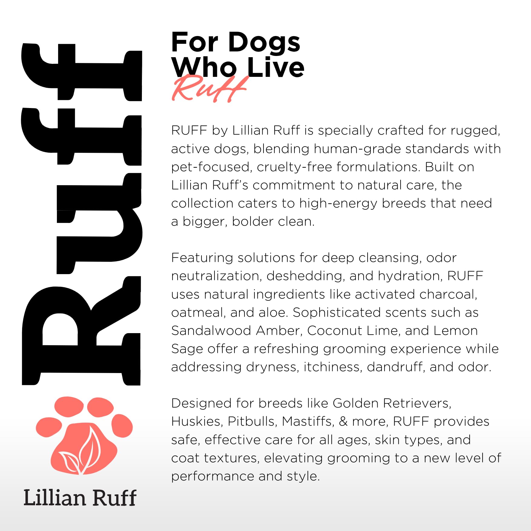 Ruff Lillian Ruff neutraliza olores en la fuente con limón y salvia.