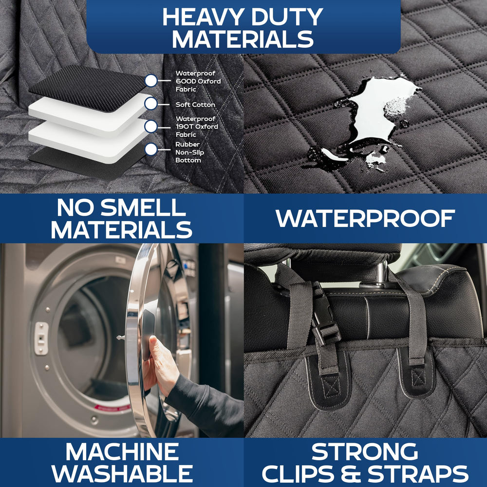 Ruff Liners amplio bolsillo de almacenamiento trasero para accesorios
