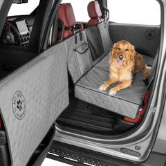 Ruff Liners extensor de asiento trasero con base rígida para perros grandes.