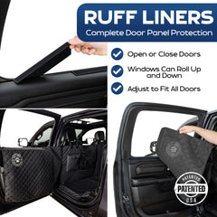 Ruff Liners XL protección de paneles de puerta evita manchas y rasguños.