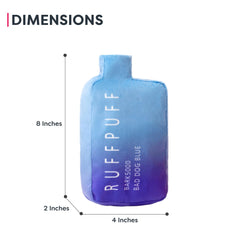 Peluche duradero y seguro de RUFF PUFF para sesiones prolongadas de juego.