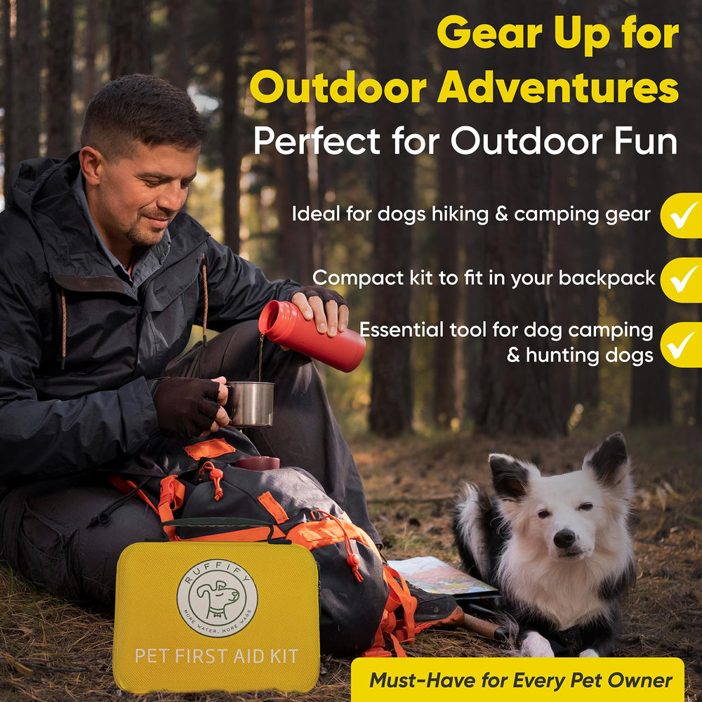 Ruffify estuche impermeable, resistente y fácil de localizar.