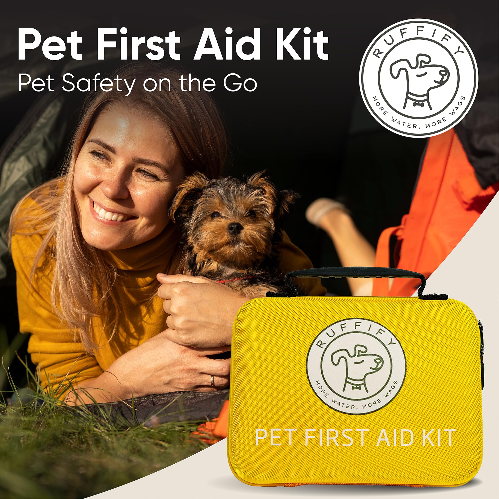 Ruffify kit de viaje para perros, ideal para senderismo.