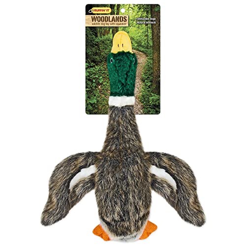 Ruffin' It peluche pato woodlands grande, listo para buscar y traer