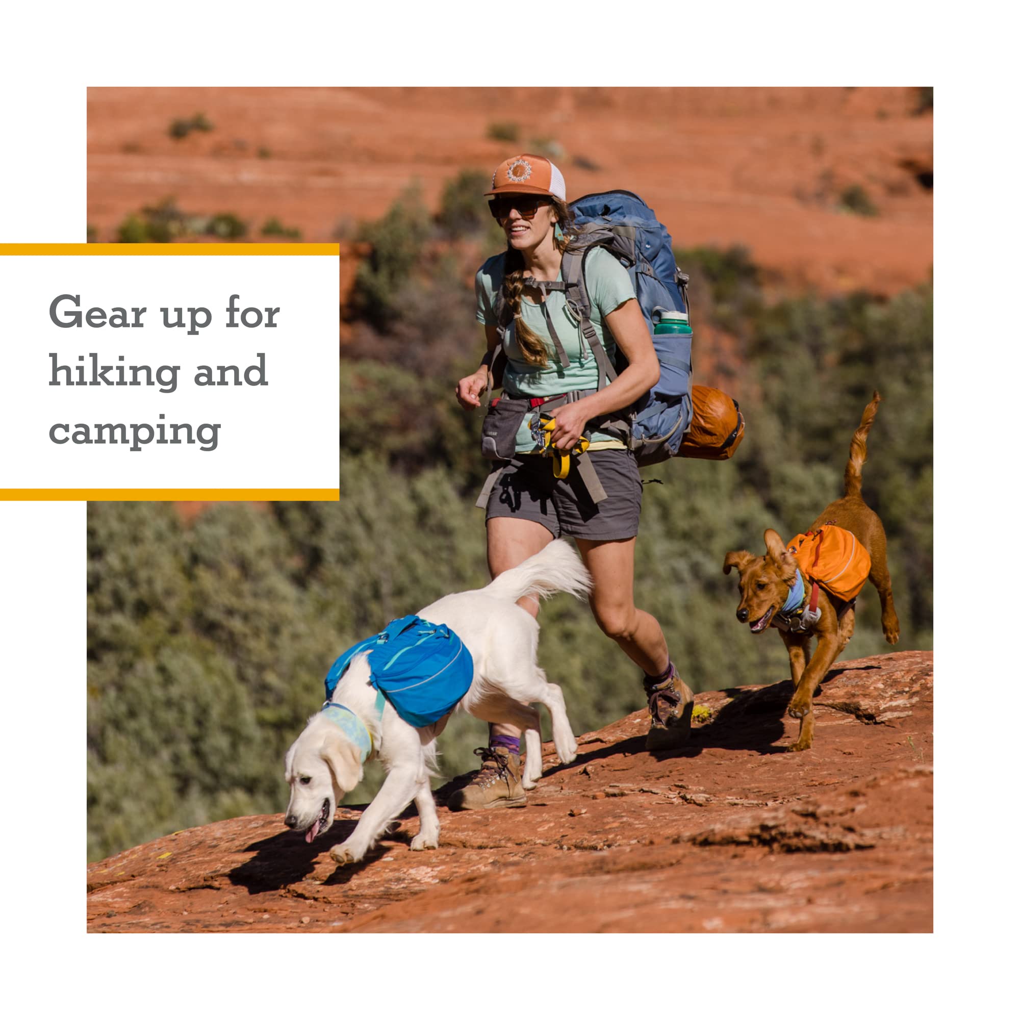 Ruffwear Approach Pack con ajuste de cinco puntos para comodidad y control