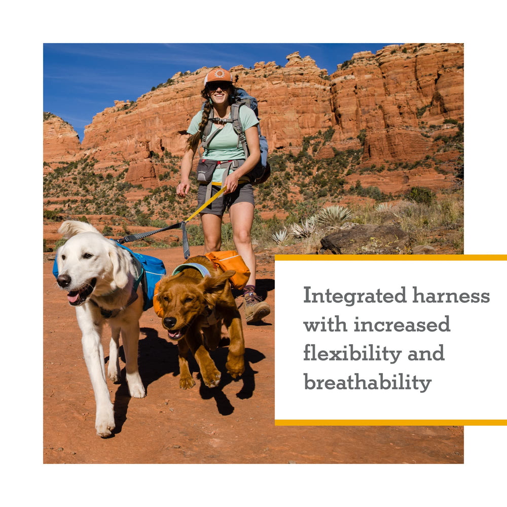 Ruffwear Approach Pack materiales durables que resisten rasguños, agua y uso continuo