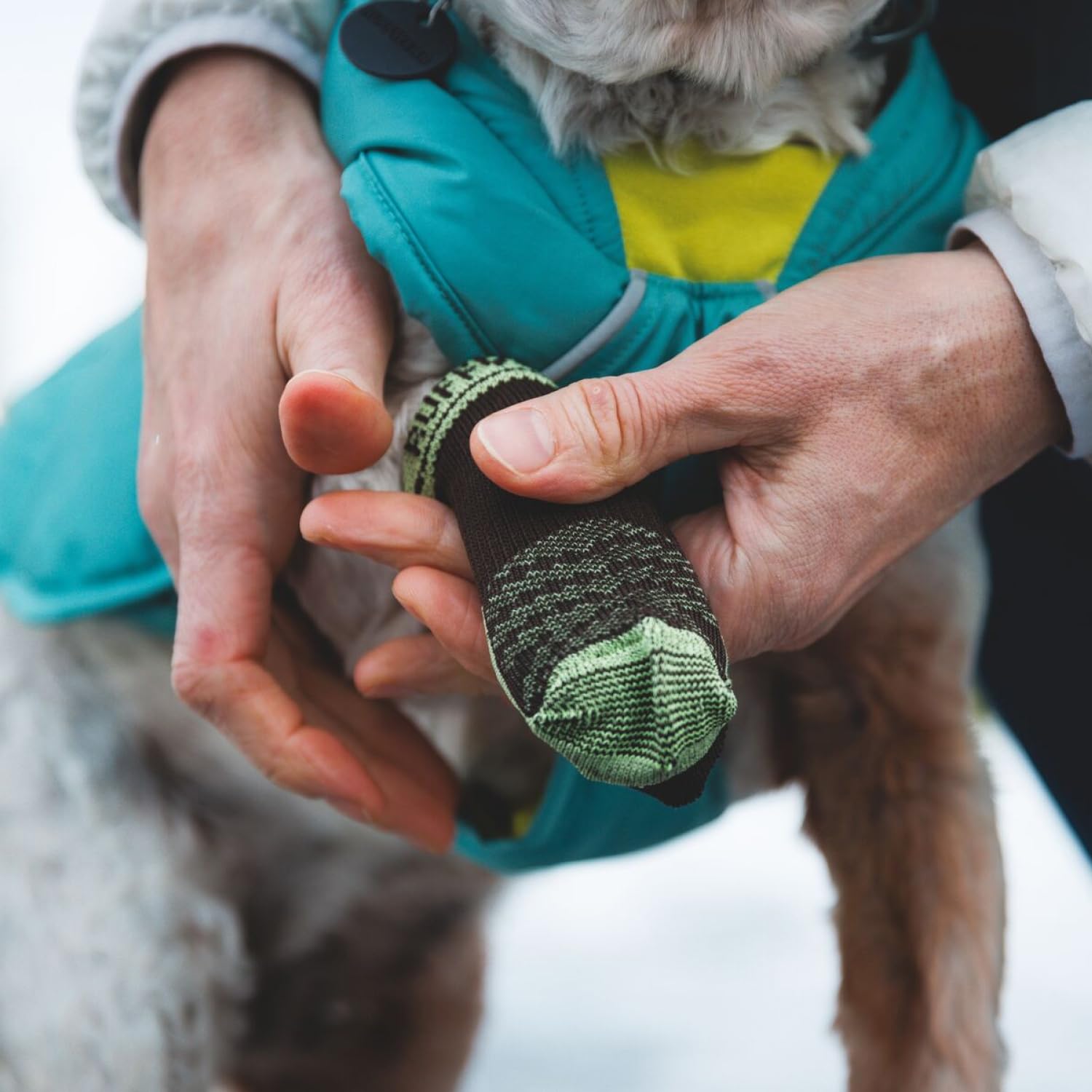 Ruffwear Bark'n Boot Socks, confort sin bulto para un ajuste natural.