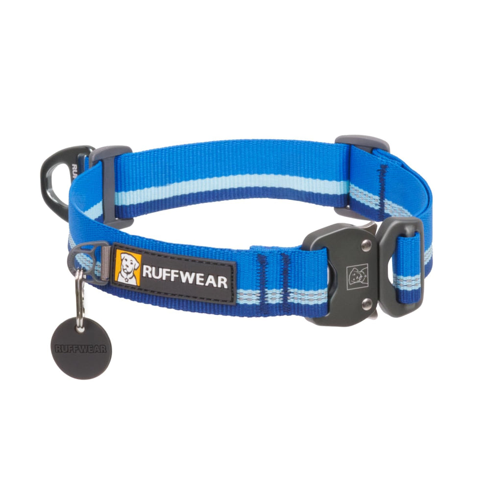 Ruffwear Collar de Perro con cierre Talón de acero inoxidable para seguridad duradera.