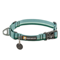 Ruffwear Collar Web Reaction: hebilla anti fuga para paseos seguros.