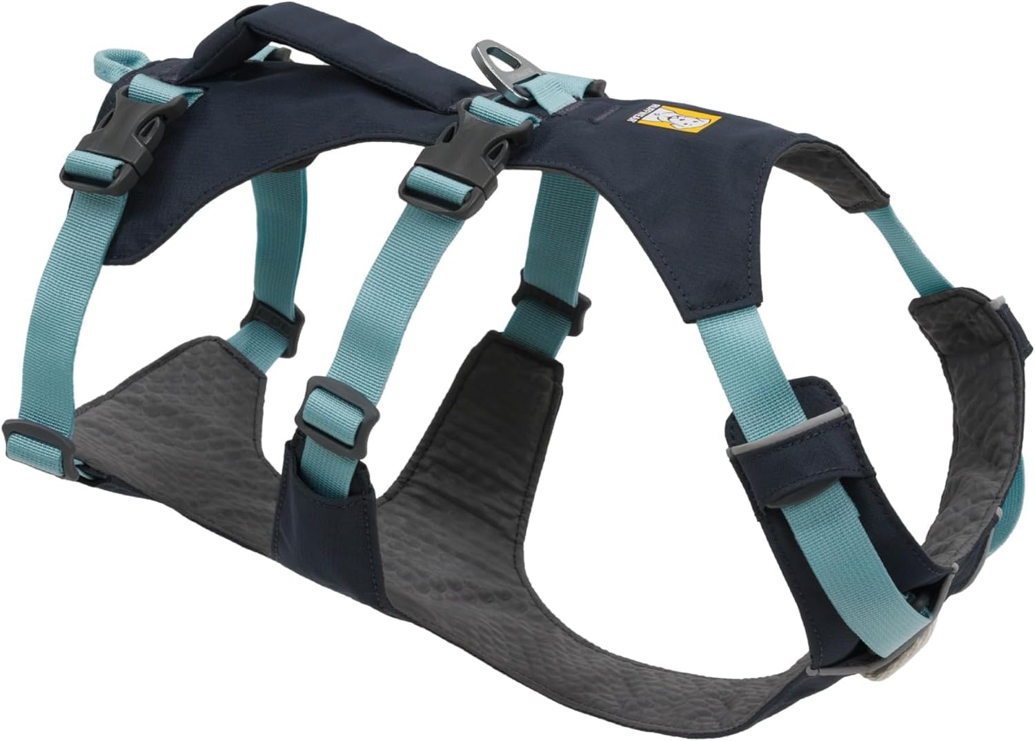 Ruffwear Flagline arnés, vista general, libertad de movimiento para paseos diarios.