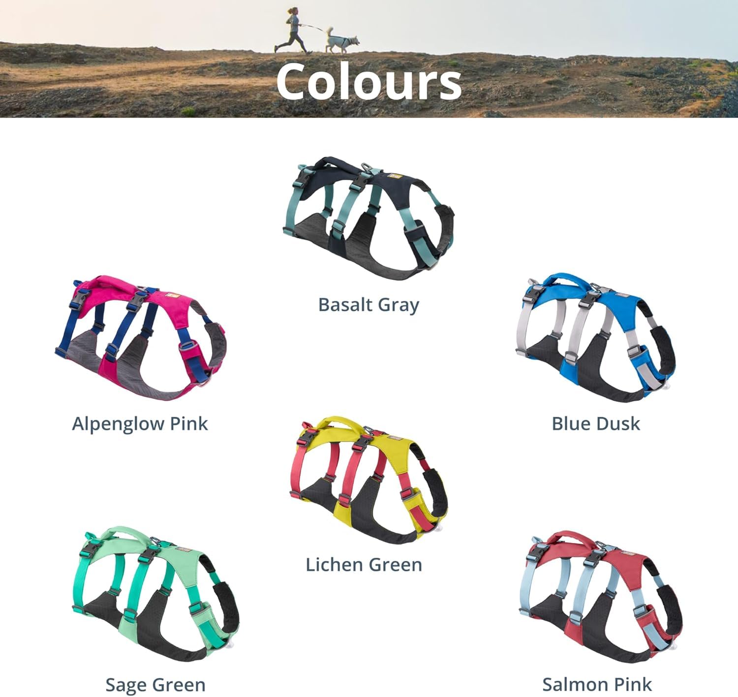 Ruffwear Flagline, perfecto para uso diario y perros activos.