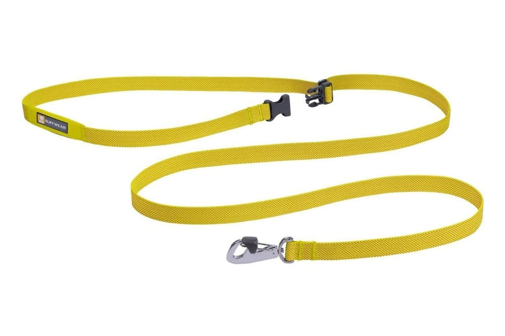 Uso versátil de Ruffwear Flagline entre cintura y mano.