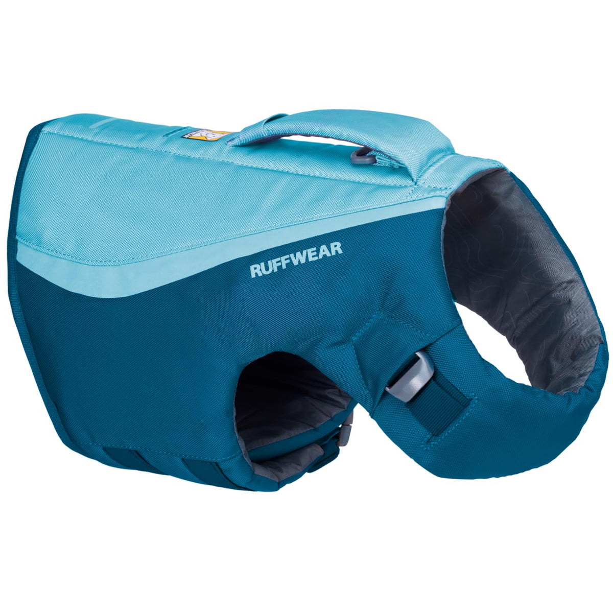 Ruffwear Float Coat azul profundo XXS, soporte flotante para la natación del perro.